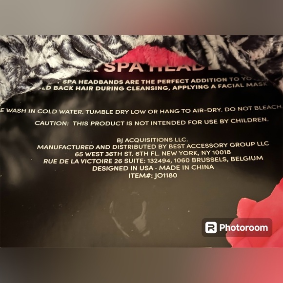 NEW•Betsey Johnson 2pc stretchable Spa Headband set - Picture 9 of 9